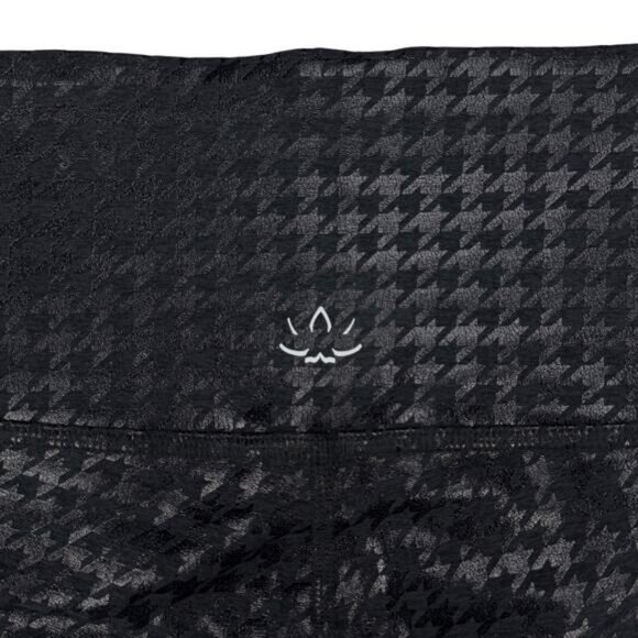 BEYOND YOGA Caught in the Midi Legging Houndstooth Black Size Medium - Picture 7 of 8